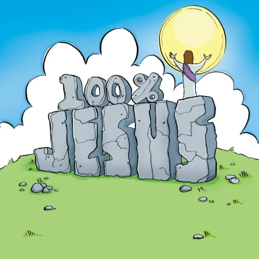 100% Jesus Book
